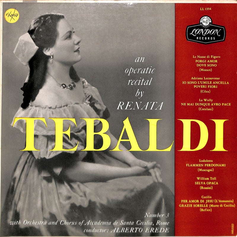 レナータ・テバルディ / Operatic Recital by Renata Tebaldi