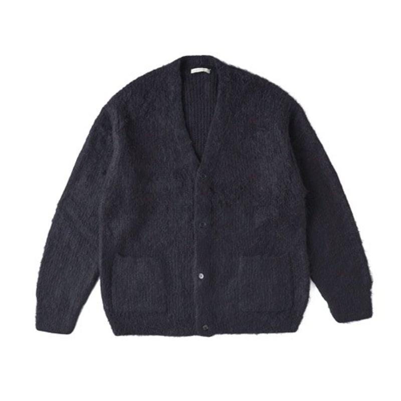 OLD JOE(オールドジョー) -SHAGGY ALPAKA CARDY(BLACK) |