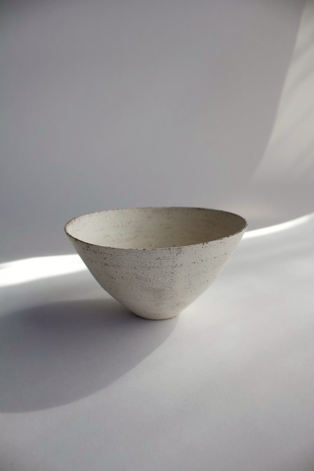 二階堂明弘 no.3 やきしめ碗（白） | eatrip soil