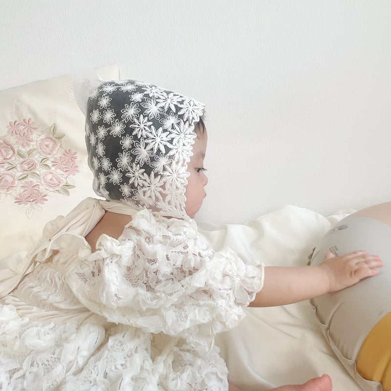 レースボンネット(514) | こどもふく🧸mocokids