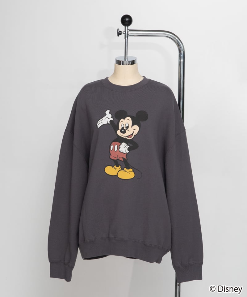 Disney / BIG SWEAT TOP(ミッキー)【WCJ-NA-041DGY01】 |