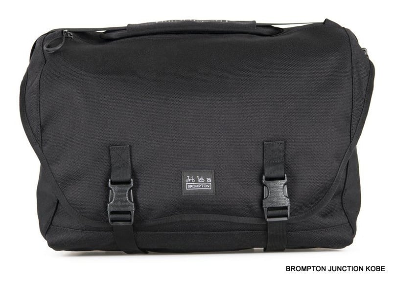 Messenger Bag 23L Black | BROMPTON JUNCTION KOB