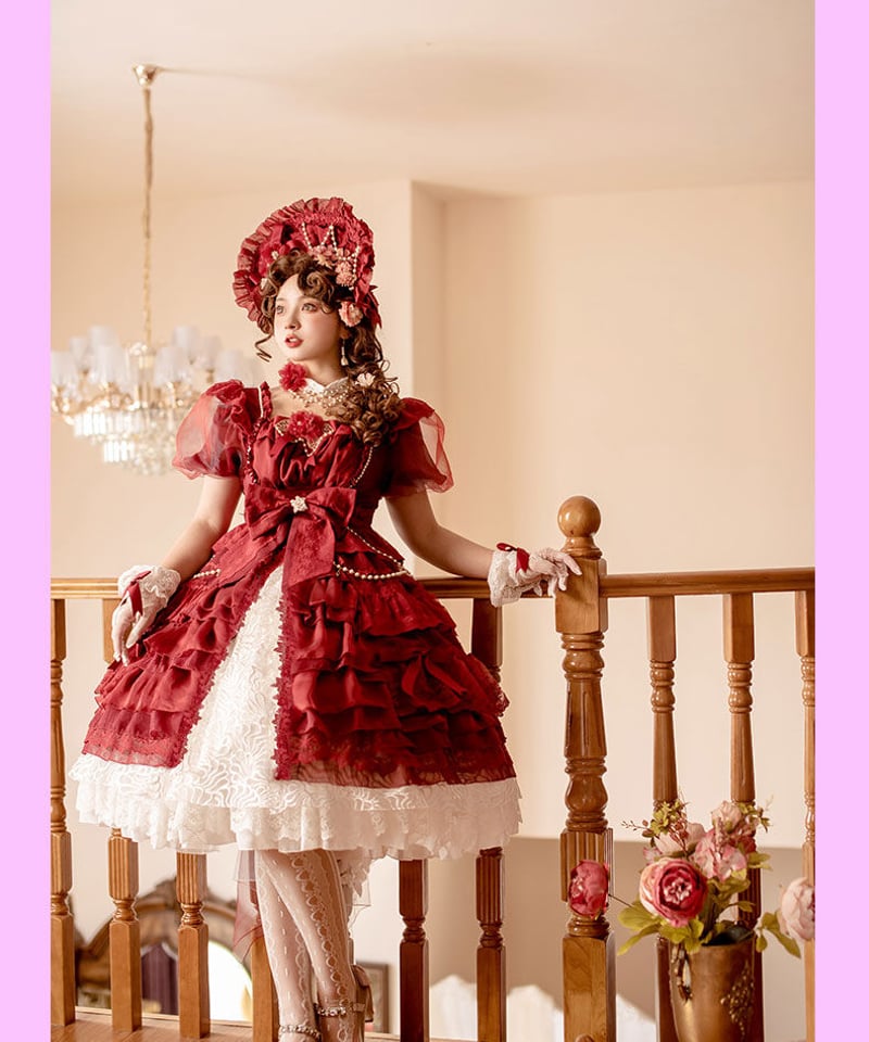 Dawn & Morning Dew 円舞曲 クラシックロリィタ ワンピース [LO411]