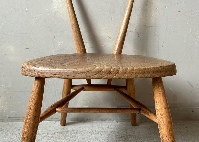 ERCOLアーコール キッズスタッキングチェア シングルバック S-2404