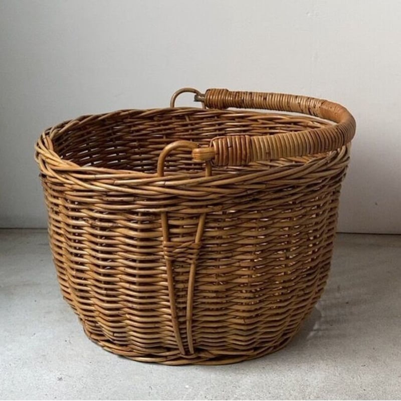 専用 アンティークランドリーバスケット 400 500 アンティーク