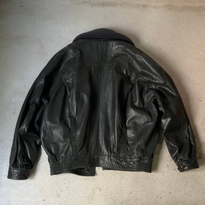 BURBERRYS バーバリーズ 80s～90s ヴィンテージレザージャケット 旧