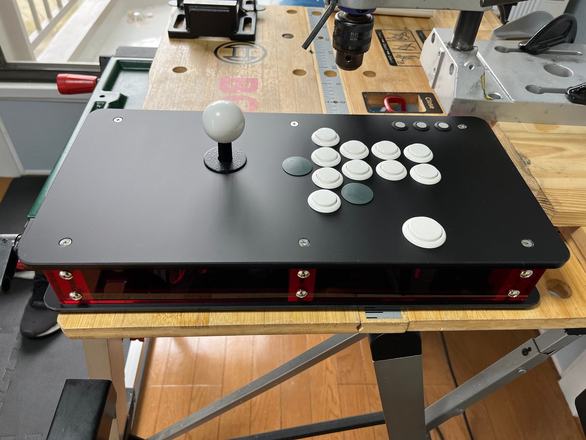 当日～翌々日発送 PC・PS5等対応アケコン/11ボタン仕様】AFG