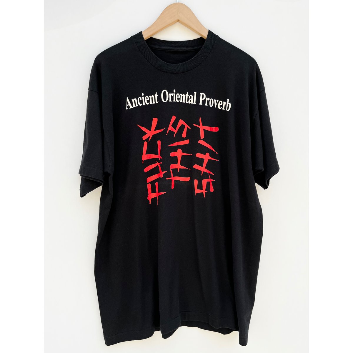 lil london fti ネクタイプリント Tシャツ S fuckthisindustry