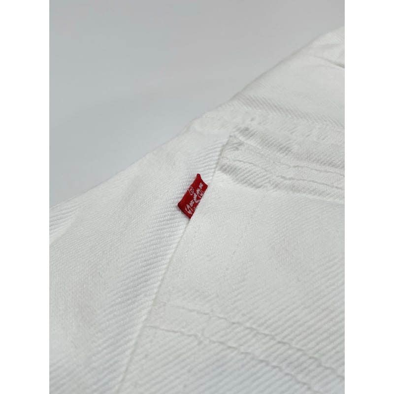90s Levi's 501 WHITE DENIM PANTS MADE IN USA 🇺🇸
