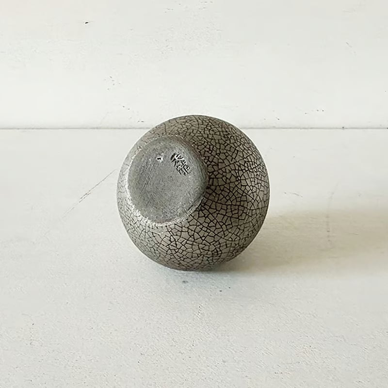 ミニ花瓶 シルバー | 天龍窯 オンラインストア