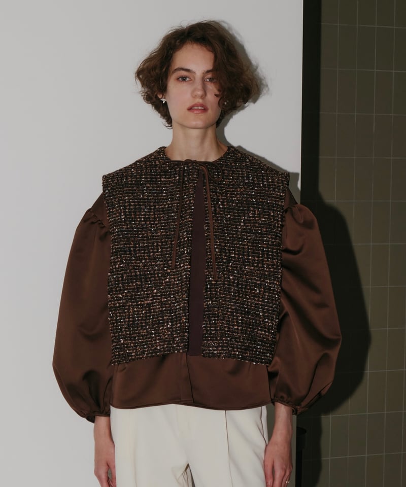 TWEED GILET | OHGA