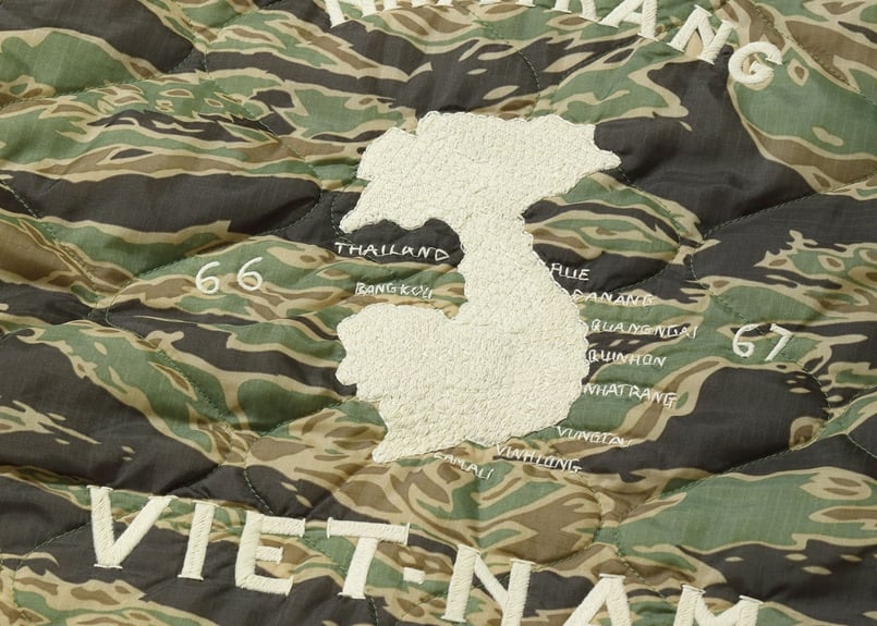 テーラー東洋 スカジャン ベトジャン キルティング Vietnam Liner