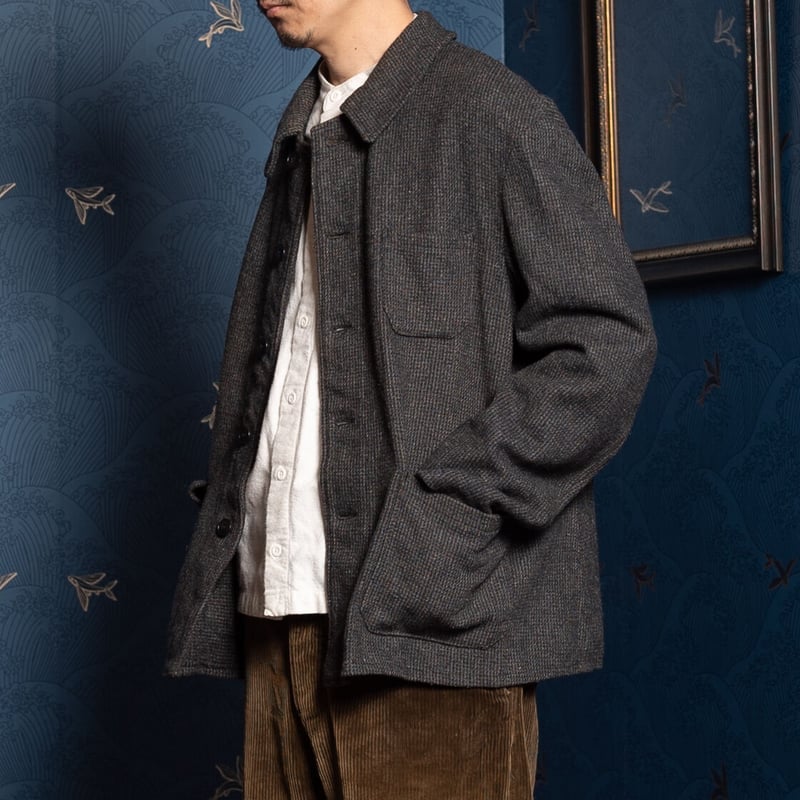 50s France Vintage Pascal Wool Farmers Work Jac