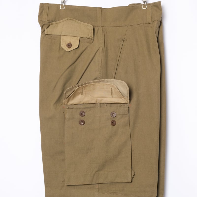 French Army M47 Trousers Early Canvas Size 35 D