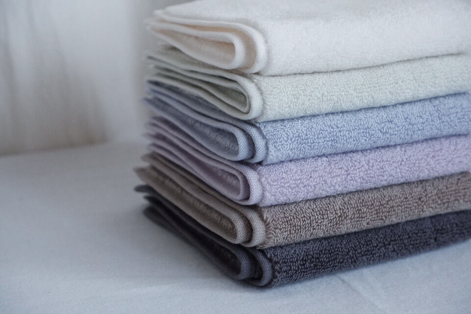 アメリカン・シーアイランドコットン】フェイスタオル(MINT＆BALMY