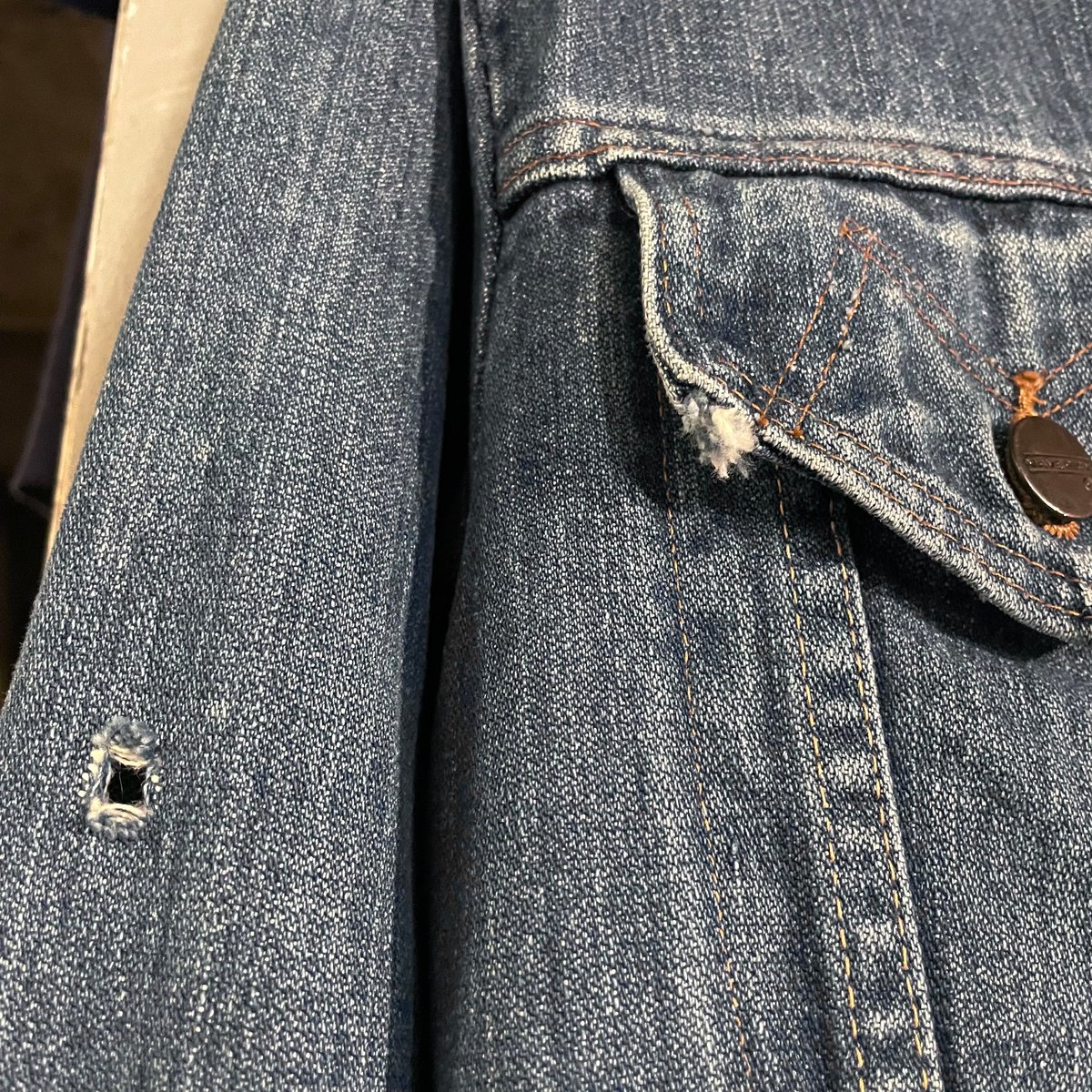 70s MAVERICK デニムジャケット USA製 Size 46 マーベリック ラングラー