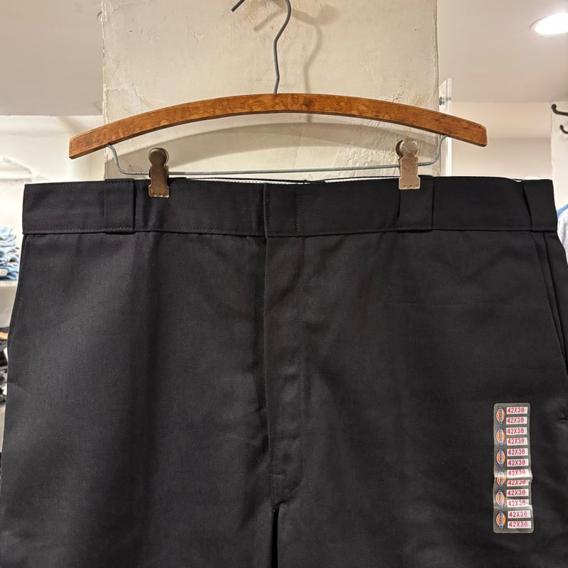 90s Dickies 874 ワークパンツ USA製 42×30 ディッキーズ ブラック