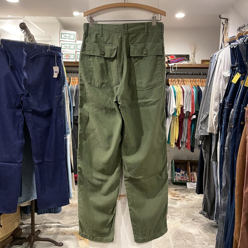 70s US ARMY ベイカーパンツ 70年代 OG107 ミリタリーパンツ 軍パン 197