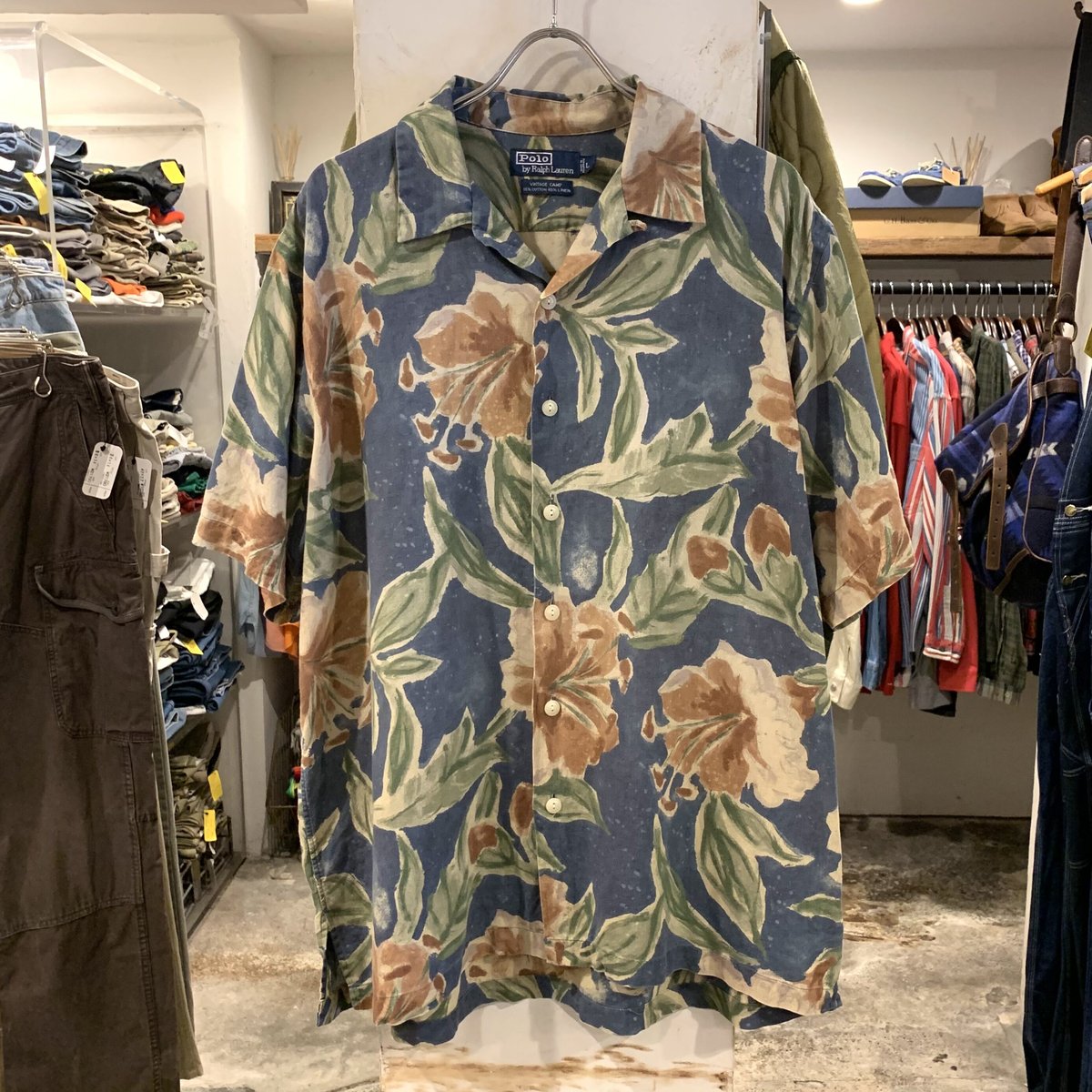 90s Polo by Ralph Lauren S/S アロハシャツ ラルフローレン オープ