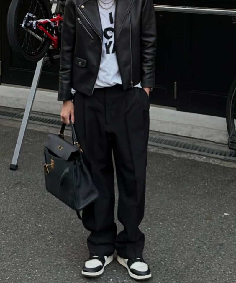 new tapered slacks | ok.soon