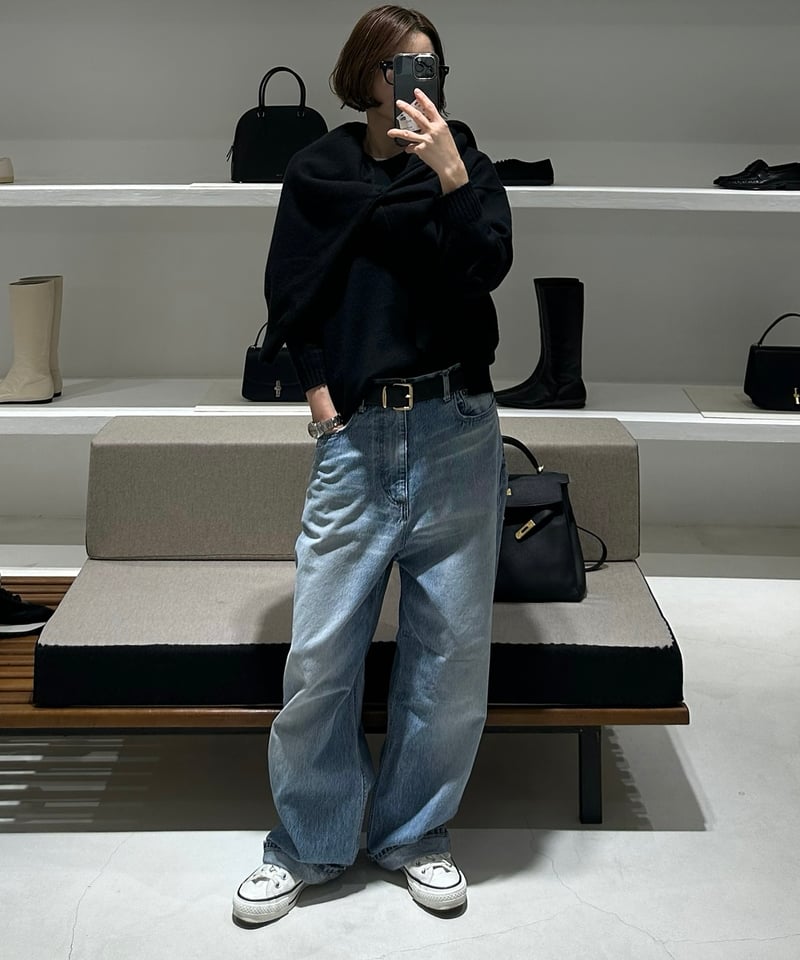 original wide denim blue | ok.soon