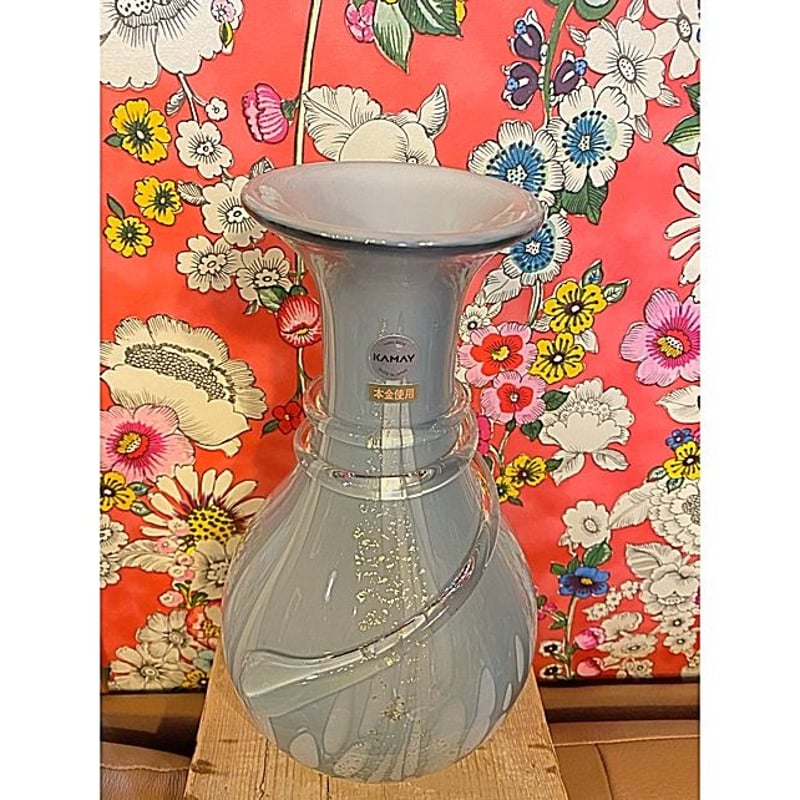 カメイガラス KAMAY フラワーベース CV−601BL カメイガラス KAMAY