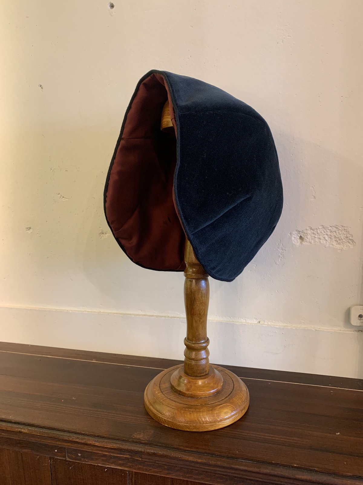 sugri別珍フード ブラック | THE MISONO