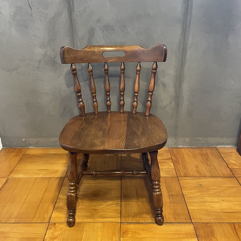 古い椅子 飛騨家具 ウィンザーチェア ミニチェア 木製 イス 古道具