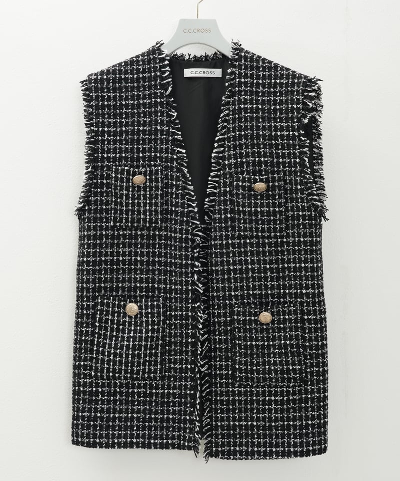ツイードジレ（3色展開）_17235303 | C.C.CROSS ONLINE