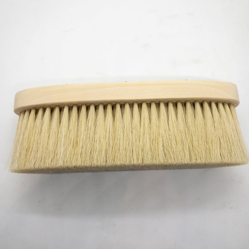 平野刷毛製作所] 洋服ブラシ 手植え水雷型 | フィボナッチ紳士洋品店