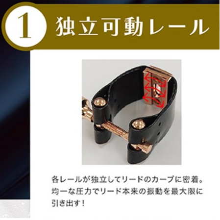 クラリネット リガチャー リカルド・モラレス【エクスプレッションズ