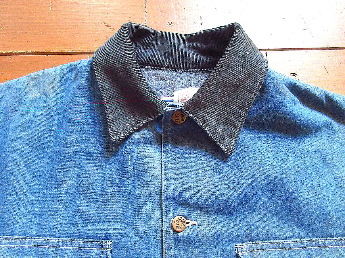 ビンテージ80's○BIG MAC裏地ブランケットデニムカバーオールsize 42