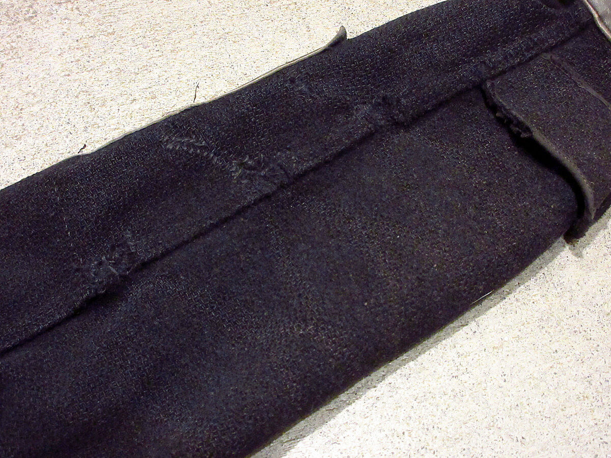 ビンテージ30's○MONTGOMERY WARD ウールスポーツジャケット黒○210326s