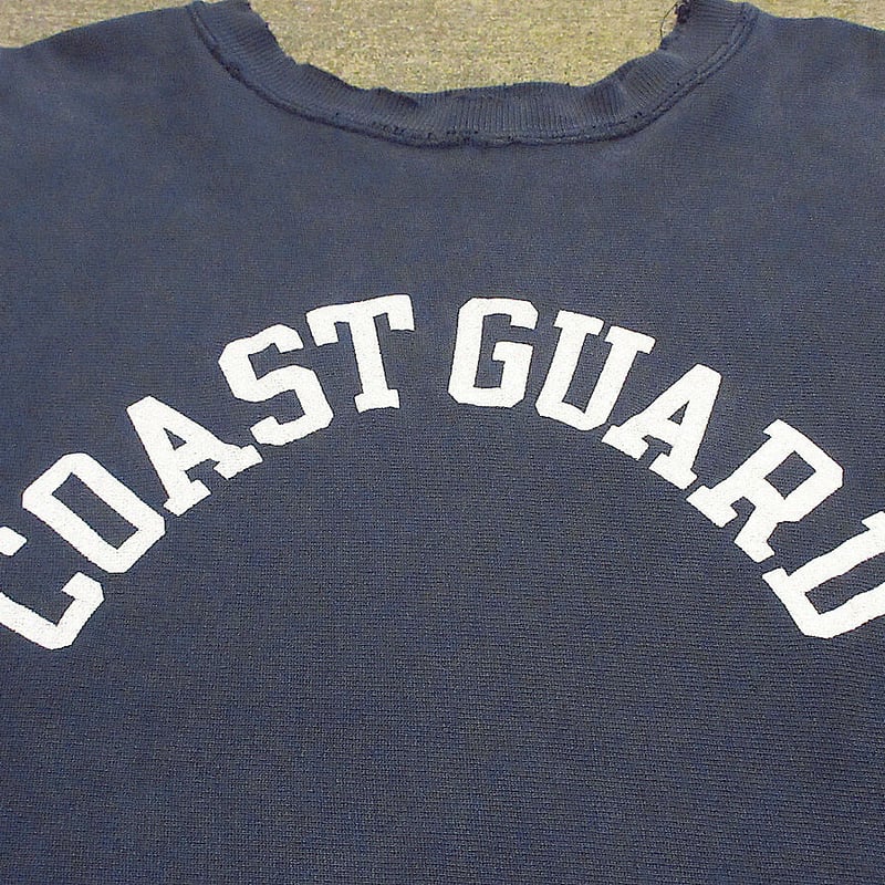 ビンテージ80's○ChampionトリコタグCOAST GUARDリバースウィーブ