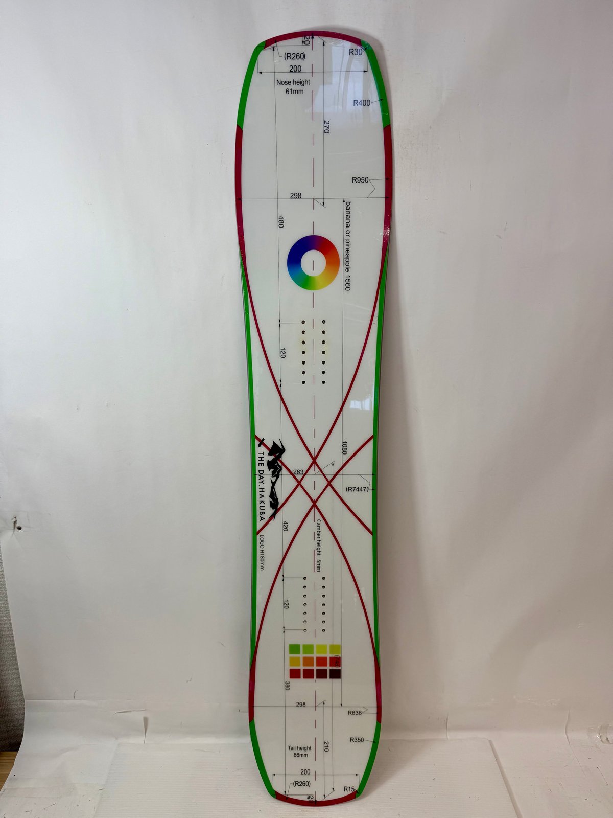 黄色いシミあり】THE DAY.HAKUBA Banana or Pineapple 156