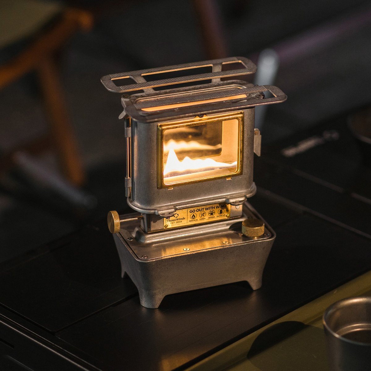アイロンストーブ復刻『ThousWinds-ファイヤーダンスストーブ