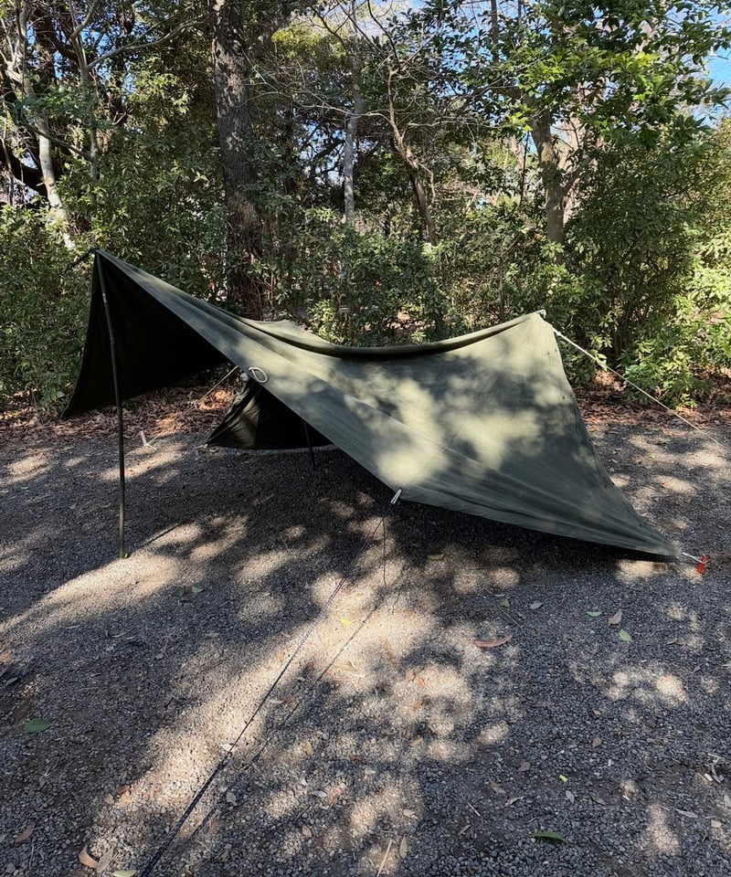 軍幕❗️アメリカ軍 Shelter Half パップテント2枚セット