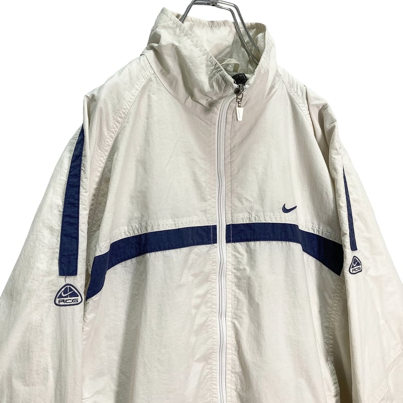 90-00s NIKE ACG zip-up lined nylon jacket | 無無