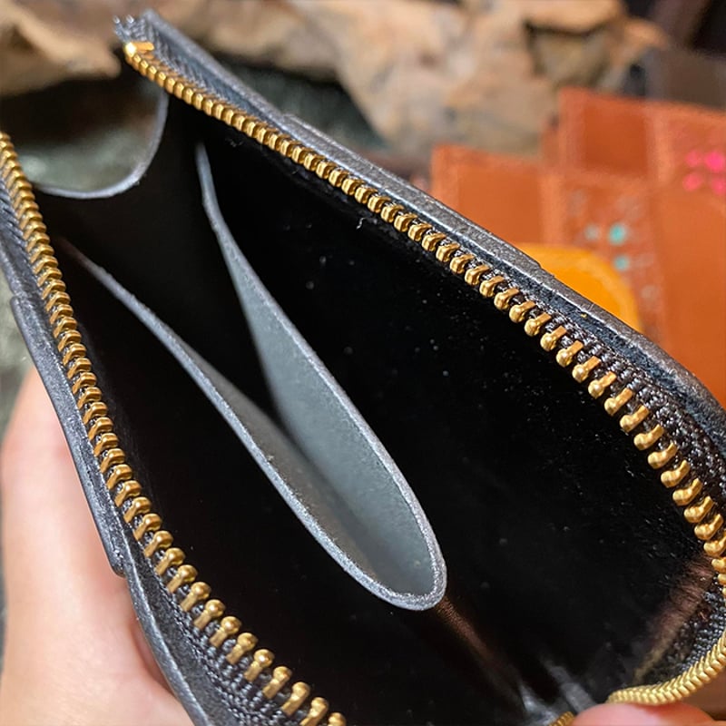 L字ファスナーウォレット | 作家作品の発表・販売の場《VIVU LERTE》