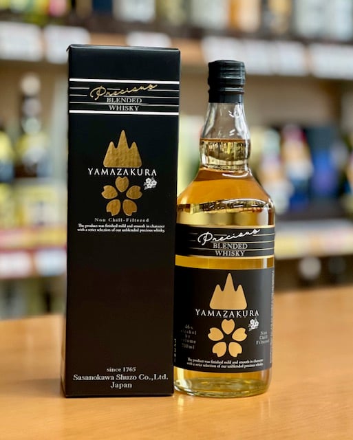 笹の川 ブレンデッドウイスキー 山桜 プレシャス 700ml | 酒のやまだい