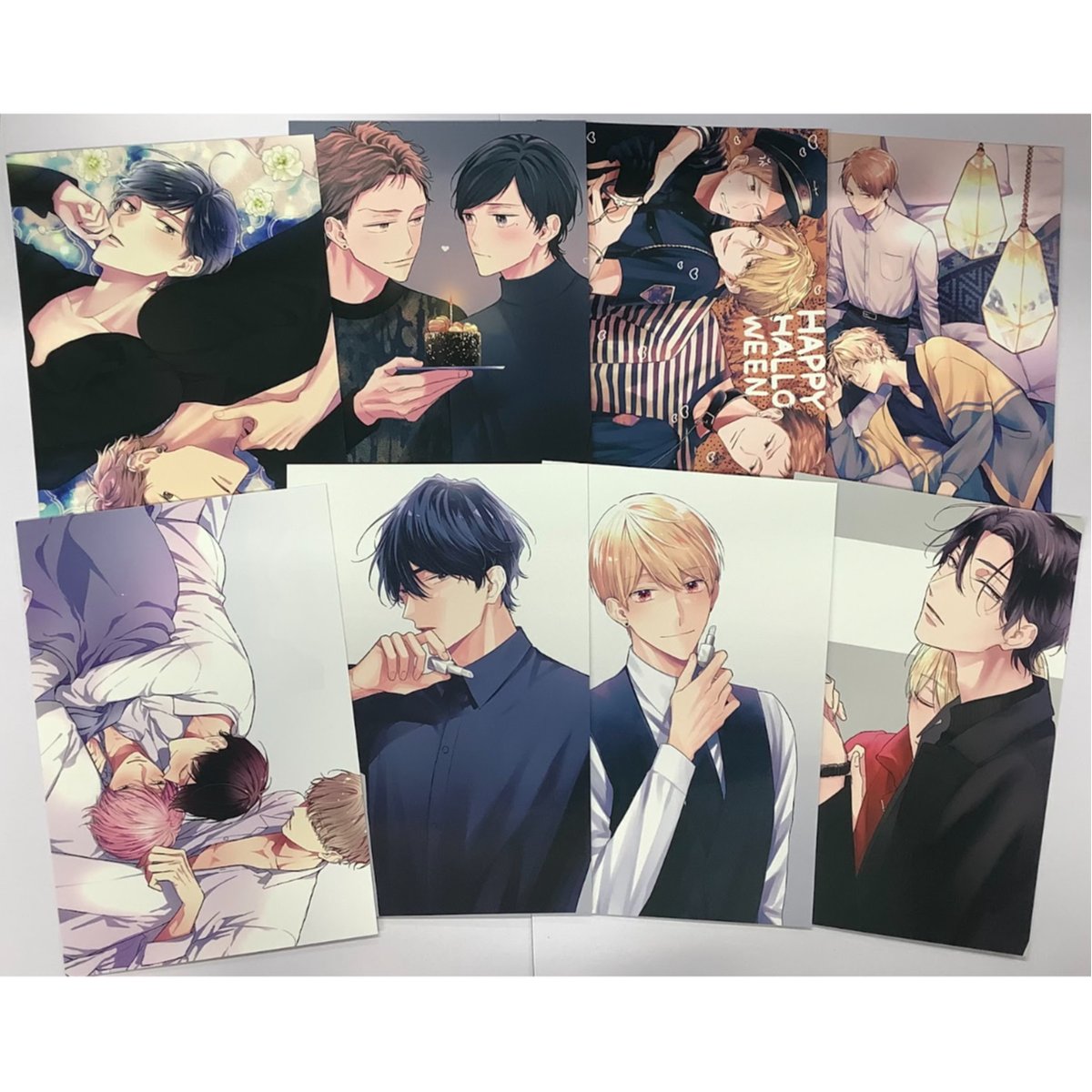 楢島さち 『コスメティック・プレイラバー 』 原画展 ポストカード