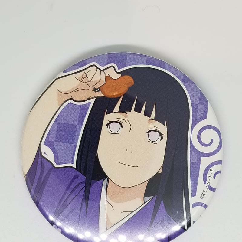 NARUTO 日向ヒナタ 缶バッジ | K-BOOKS 池袋 2次元グッズ通販
