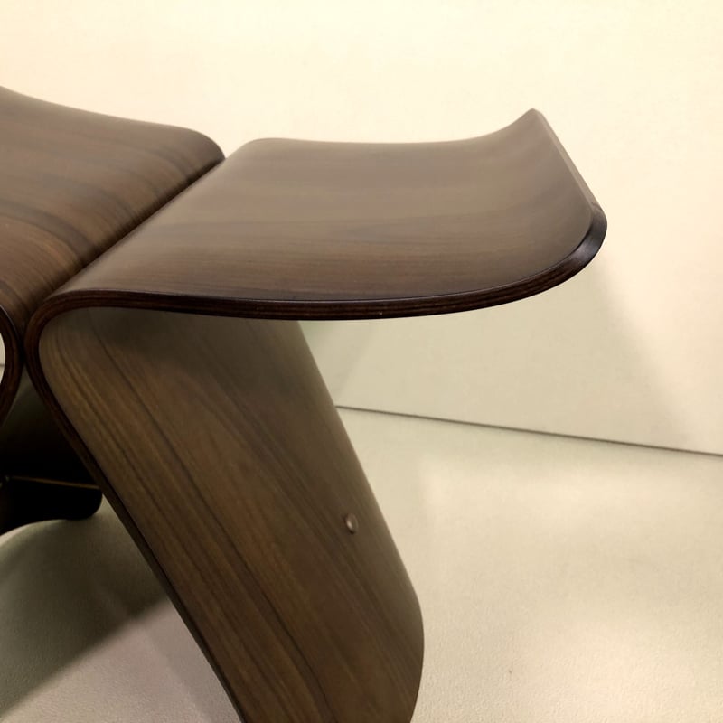 天童木工【予約販売】 バタフライスツール ローズウッド板目（ST色） S