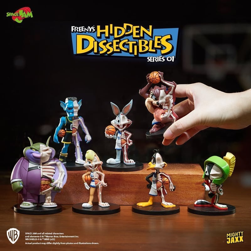Mighty Jaxx ワーナーブラザース スペースジャム フィギュア 6体セット