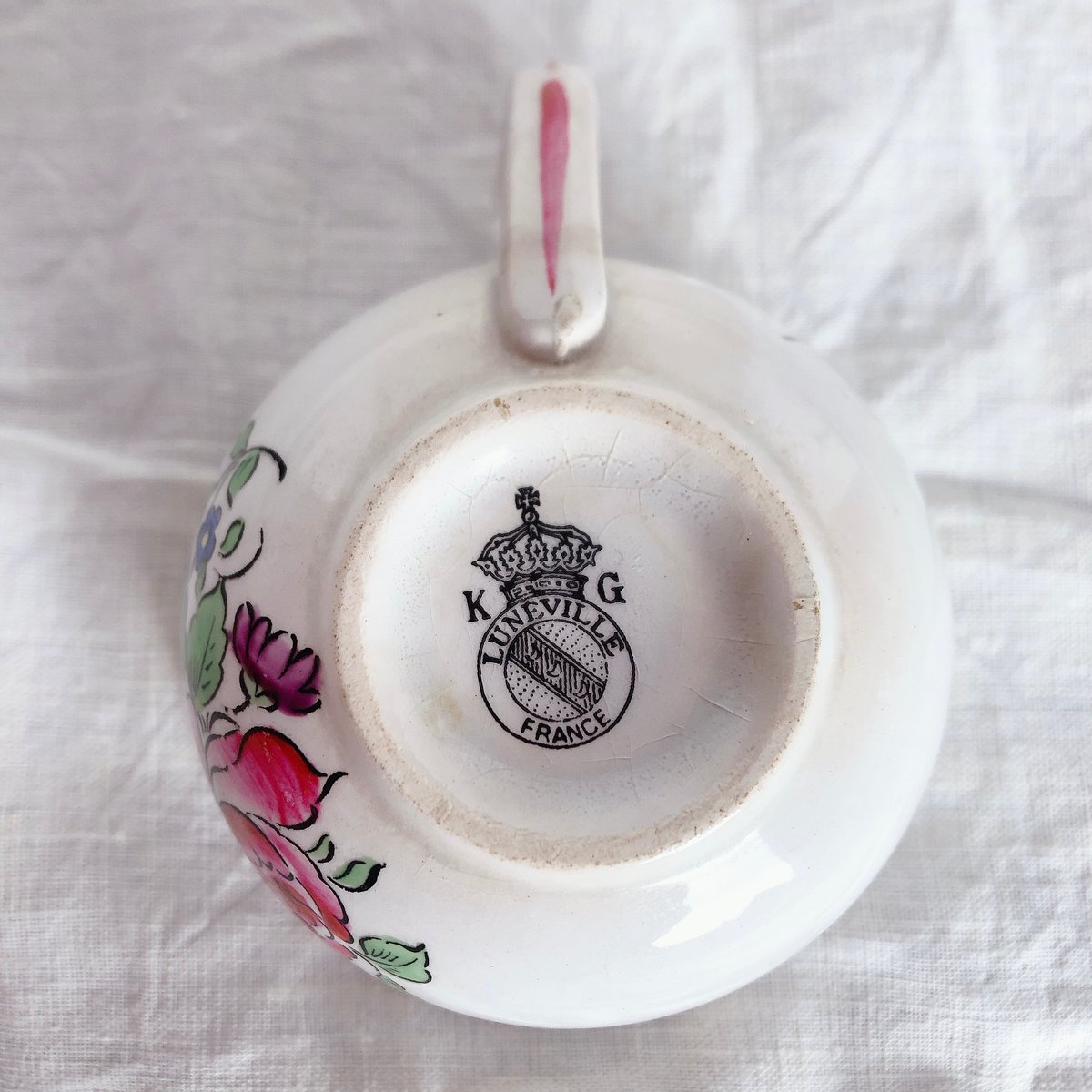 リュネヴィル Réverbère カップアンドソーサー＆ソーサー3点セット