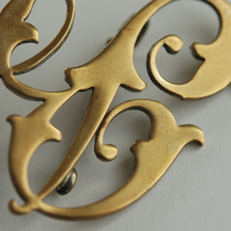 ☆専用☆3348ヴィンテージ☆L.Razza/M イニシャルブローチ他3点 ☆専用