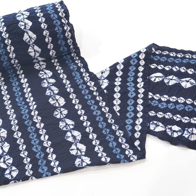 有松鳴海絞り浴衣「男性向け広巾・帽子絞り」 | MINOKO STORE