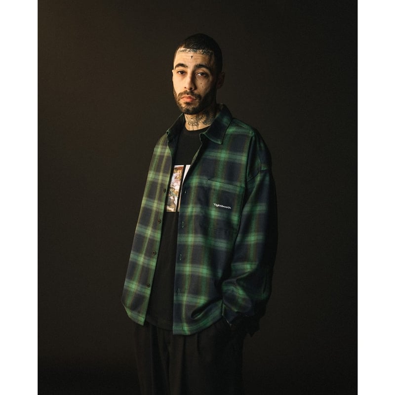 TIGHTBOOTH | タイトブース | OMBRE L/S SHIRT | オンブレチェ