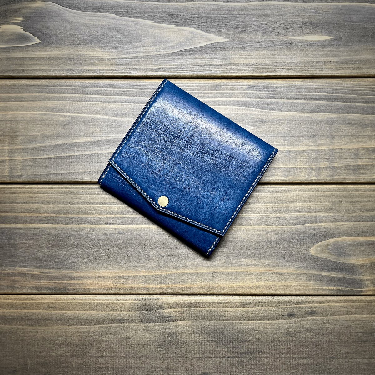 コンパクトウォレットD-CW02/バッカス/ブルー | Don.Black.O