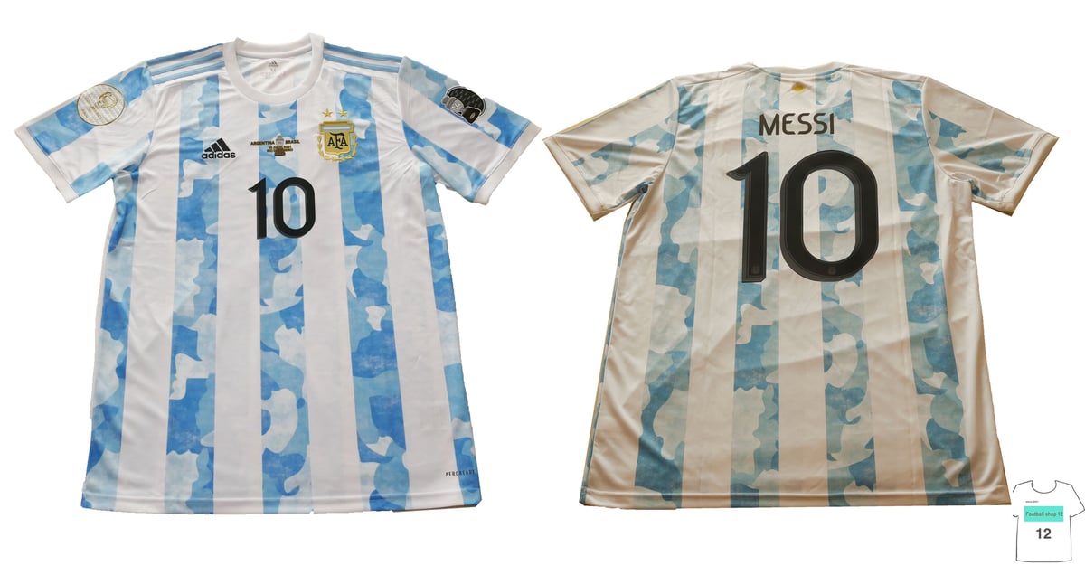 受注販売】21-22 アルゼンチン代表H コパアメリカ2021決勝パッチセット